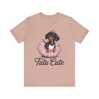 Load image into Gallery viewer, Tutu Cute Dachshund T-Shirt
