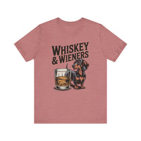 Load image into Gallery viewer, Whiskey and Wieners Dachshund T-Shirt
