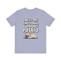 Load image into Gallery viewer, Emotional Support Potato Frenchie T-Shirt
