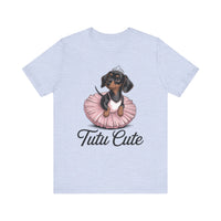 Load image into Gallery viewer, Tutu Cute Dachshund T-Shirt
