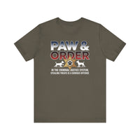 Load image into Gallery viewer, Paw and Order Dog T-Shirt
