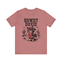 Load image into Gallery viewer, Howdy Doxie Dachshund T-Shirt
