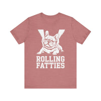 Load image into Gallery viewer, Rolling Fatties French Bulldog T-Shirt

