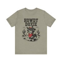 Load image into Gallery viewer, Howdy Doxie Dachshund T-Shirt

