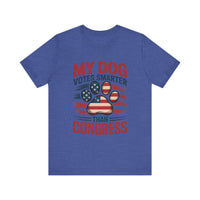 Load image into Gallery viewer, My Dog Votes Smarter Than Congress T-Shirt
