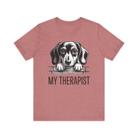 Load image into Gallery viewer, My Therapist Dachshund T-Shirt
