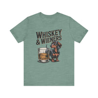 Load image into Gallery viewer, Whiskey and Wieners Dachshund T-Shirt
