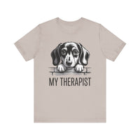 Load image into Gallery viewer, My Therapist Dachshund T-Shirt

