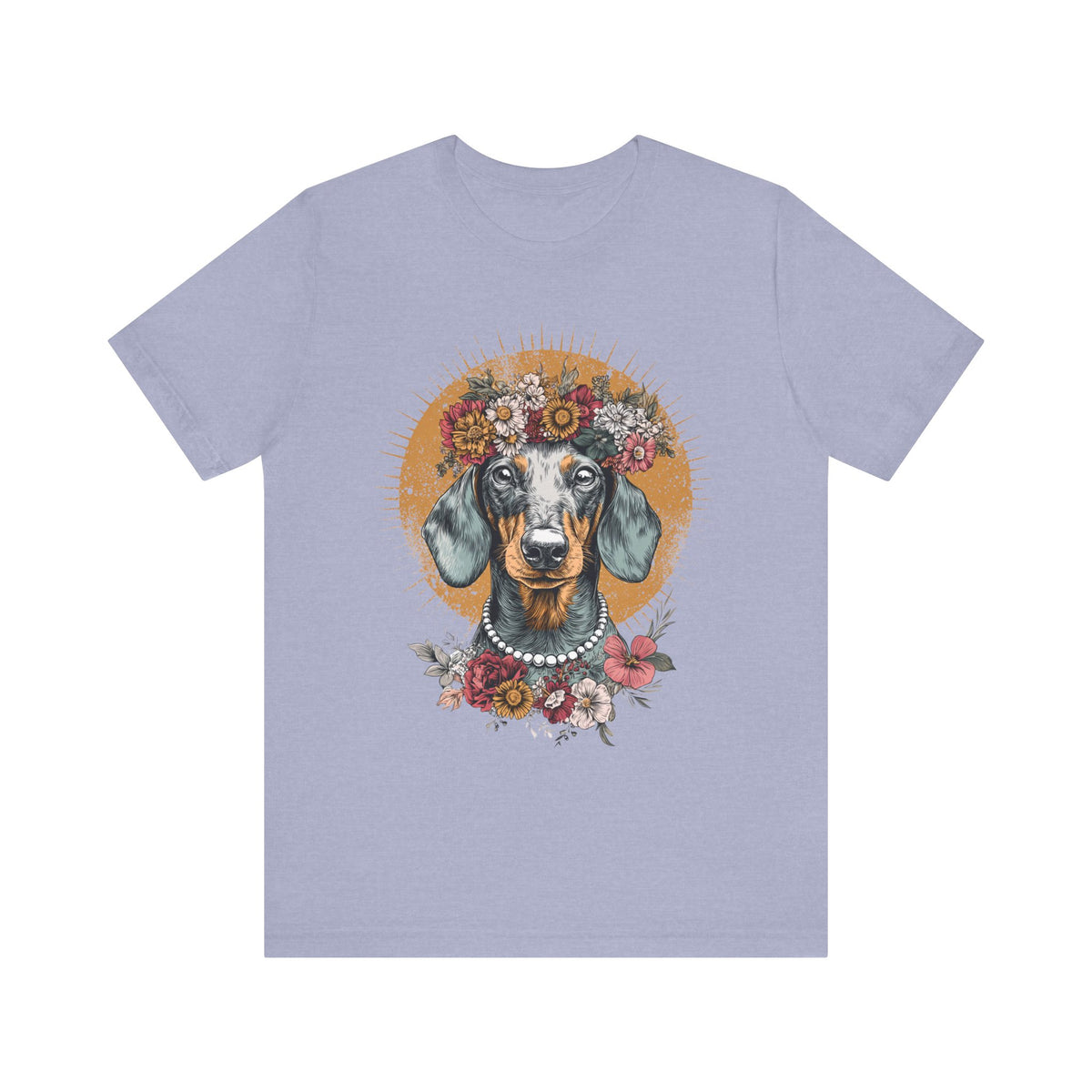 Boho Dachshund T-Shirt