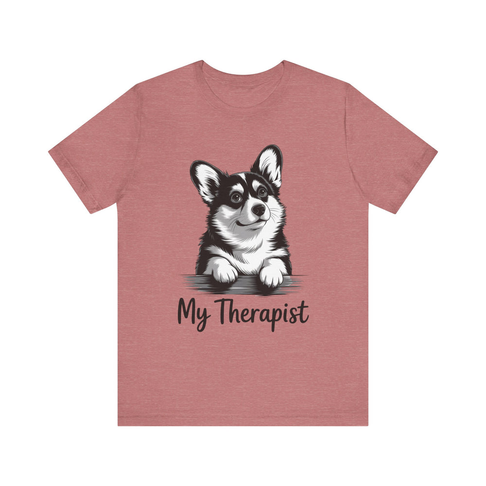 My Therapist Corgi T-Shirt