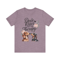Load image into Gallery viewer, Doxie Kisses Are My Therapy T-Shirt
