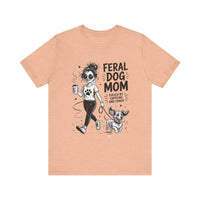 Load image into Gallery viewer, Feral Dog Mom Dachshund T-Shirt
