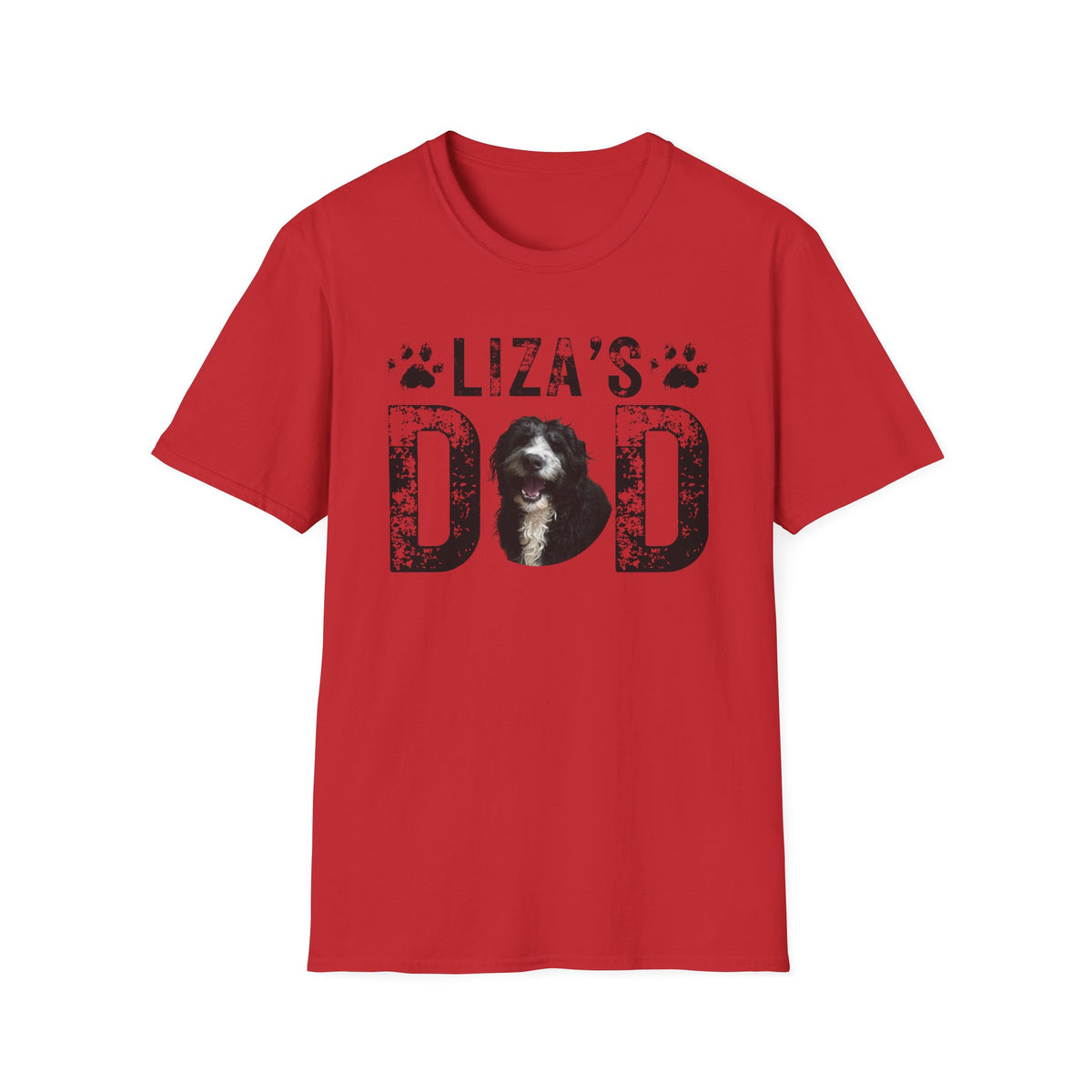Personalized Dog Dad T-Shirt