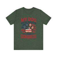 Load image into Gallery viewer, My Dog Votes Smarter Than Congress T-Shirt
