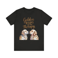 Load image into Gallery viewer, Golden Kisses Are My Therapy T-Shirt
