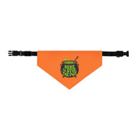 Load image into Gallery viewer, Here to Stir the Pot Halloween Dog Bandana Collar
