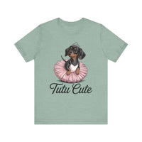 Load image into Gallery viewer, Tutu Cute Dachshund T-Shirt
