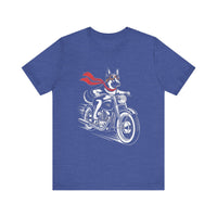 Load image into Gallery viewer, German Shepherd Motorcycle T-Shirt
