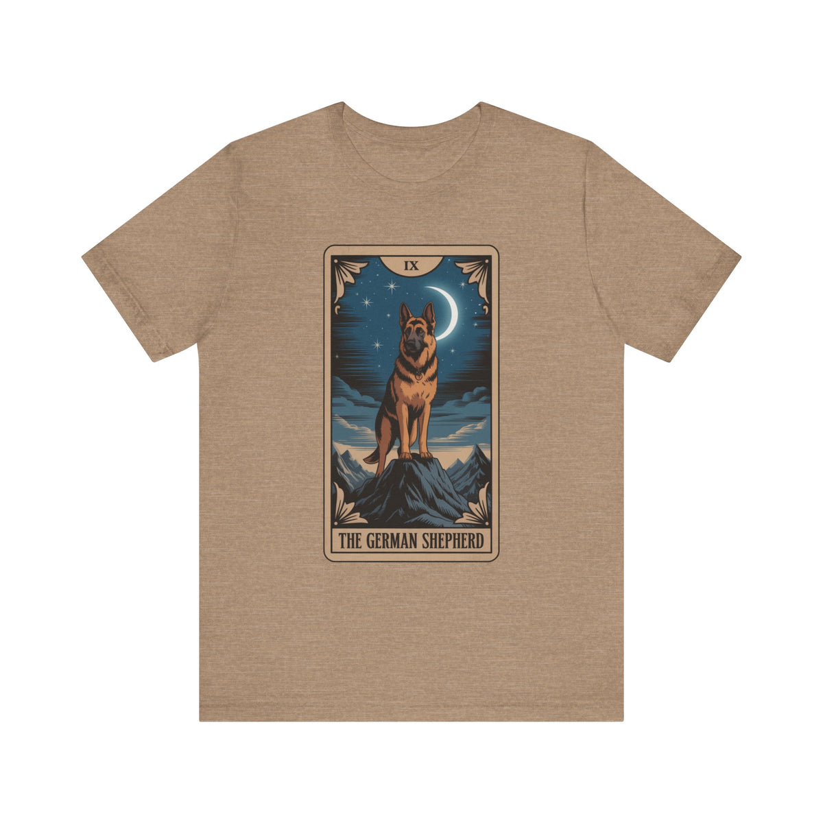 German Shepherd Tarot Card T-Shirt