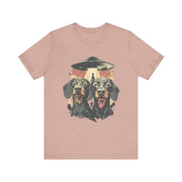 Load image into Gallery viewer, Dachshund UFO T-Shirt
