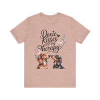 Load image into Gallery viewer, Doxie Kisses Are My Therapy T-Shirt
