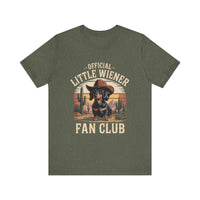 Load image into Gallery viewer, Little Wiener Fan Club Dachshund T-Shirt
