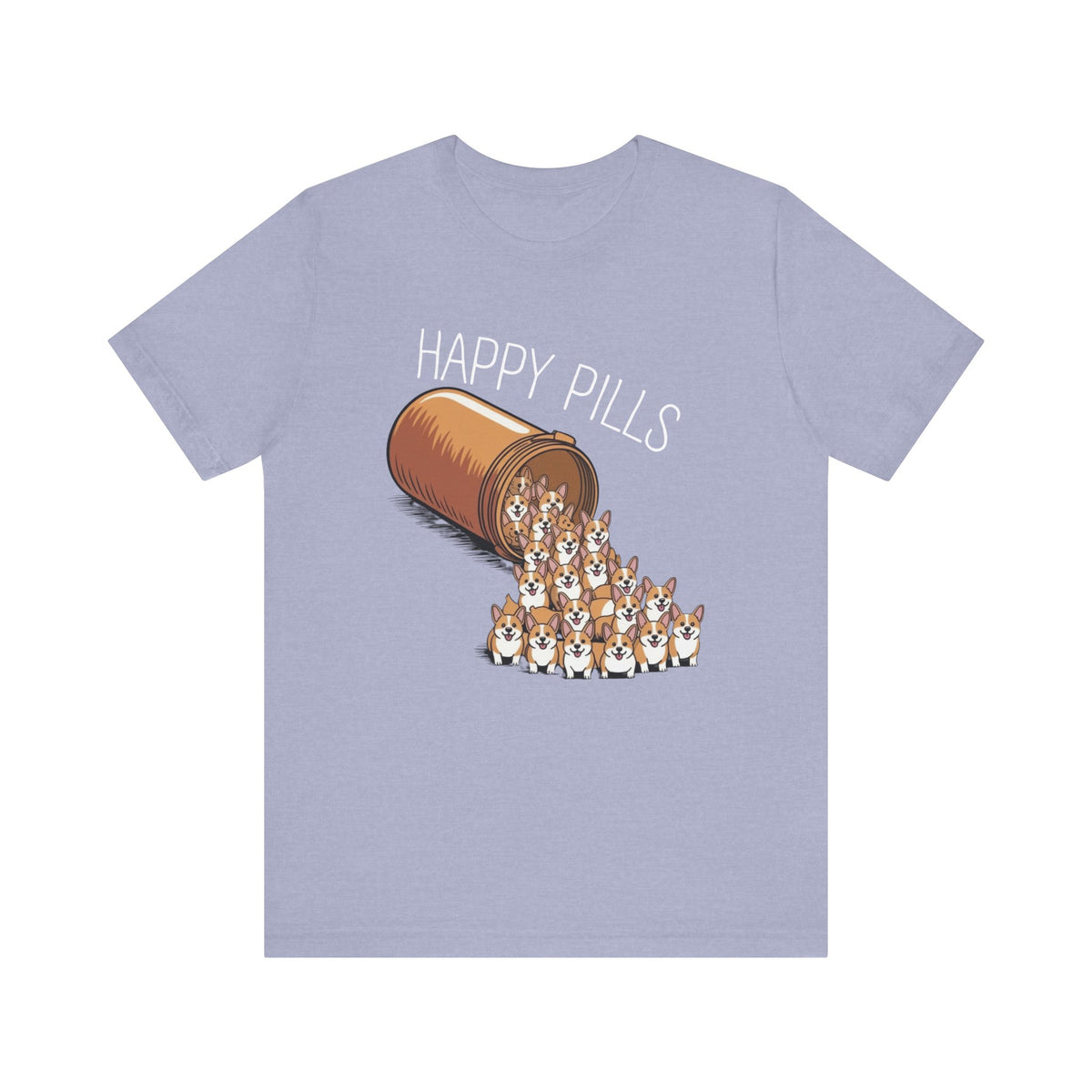 Happy Pills Corgi T-Shirt