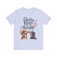 Load image into Gallery viewer, Doxie Kisses Are My Therapy T-Shirt
