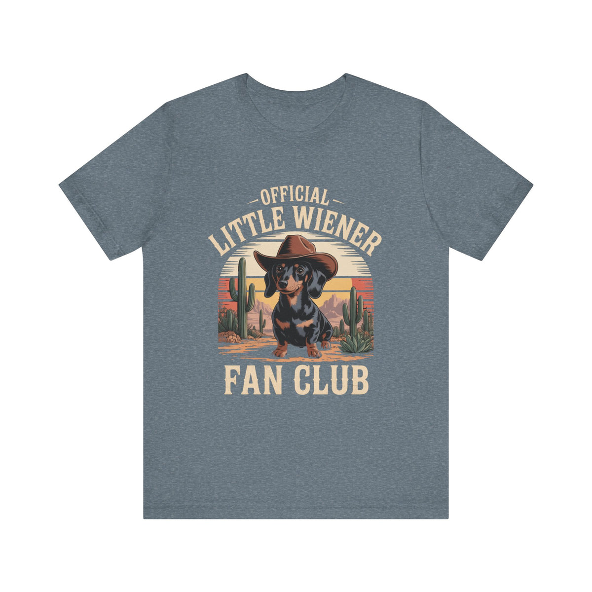 Little Wiener Fan Club Dachshund T-Shirt