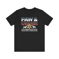 Load image into Gallery viewer, Paw and Order Dog T-Shirt
