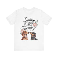 Load image into Gallery viewer, Doxie Kisses Are My Therapy T-Shirt
