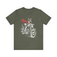 Load image into Gallery viewer, German Shepherd Motorcycle T-Shirt
