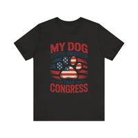 Load image into Gallery viewer, My Dog Votes Smarter Than Congress T-Shirt
