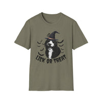 Load image into Gallery viewer, Personalized Lick or Treat Dog Halloween Shirt
