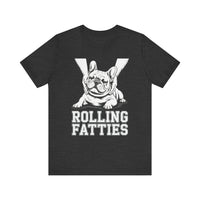 Load image into Gallery viewer, Rolling Fatties French Bulldog T-Shirt
