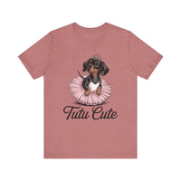 Load image into Gallery viewer, Tutu Cute Dachshund T-Shirt
