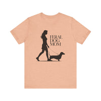 Load image into Gallery viewer, Feral Dog Mom Doxie T-Shirt
