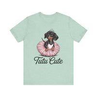 Load image into Gallery viewer, Tutu Cute Dachshund T-Shirt
