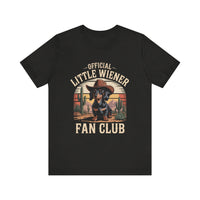 Load image into Gallery viewer, Little Wiener Fan Club Dachshund T-Shirt
