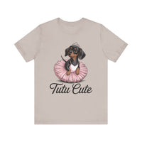 Load image into Gallery viewer, Tutu Cute Dachshund T-Shirt
