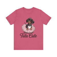 Load image into Gallery viewer, Tutu Cute Dachshund T-Shirt
