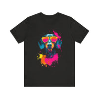 Load image into Gallery viewer, Dachshund Neon Splash T-Shirt
