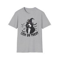 Load image into Gallery viewer, Personalized Lick or Treat Dog Halloween Shirt
