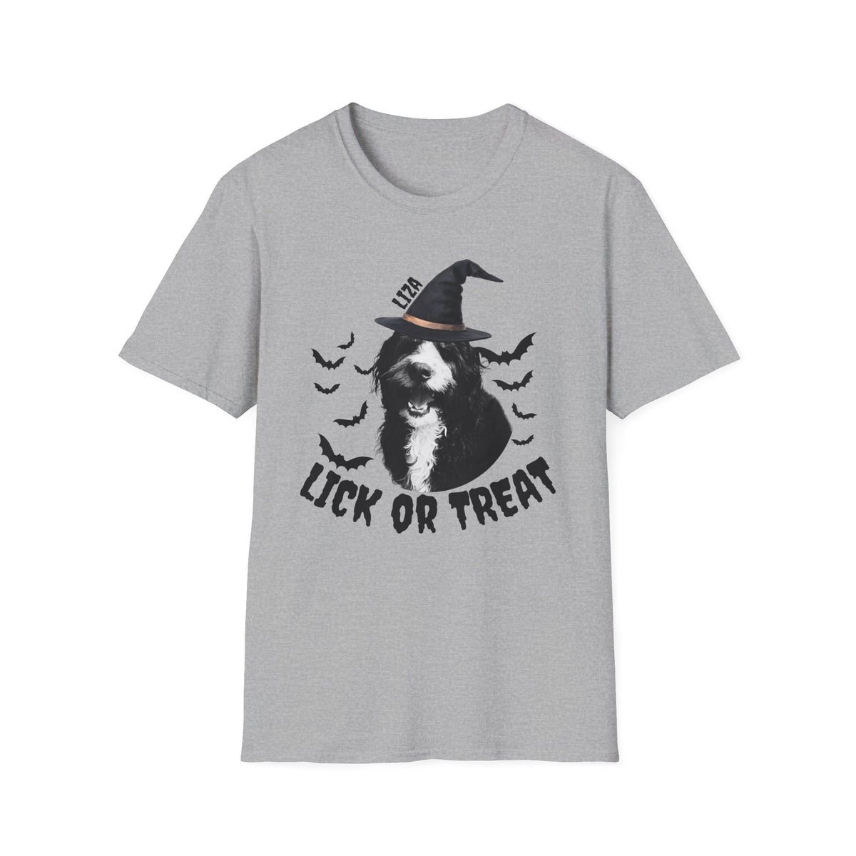 Personalized Lick or Treat Dog Halloween Shirt