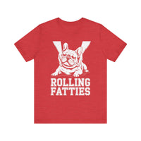 Load image into Gallery viewer, Rolling Fatties French Bulldog T-Shirt
