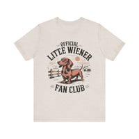 Load image into Gallery viewer, Official Little Wiener Fan Club Dachshund Shirt
